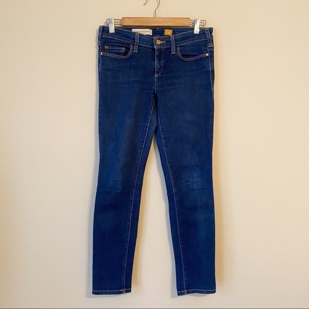 Anthropologie Pilcro Serif Mid Rise Skinny Jeans - 27